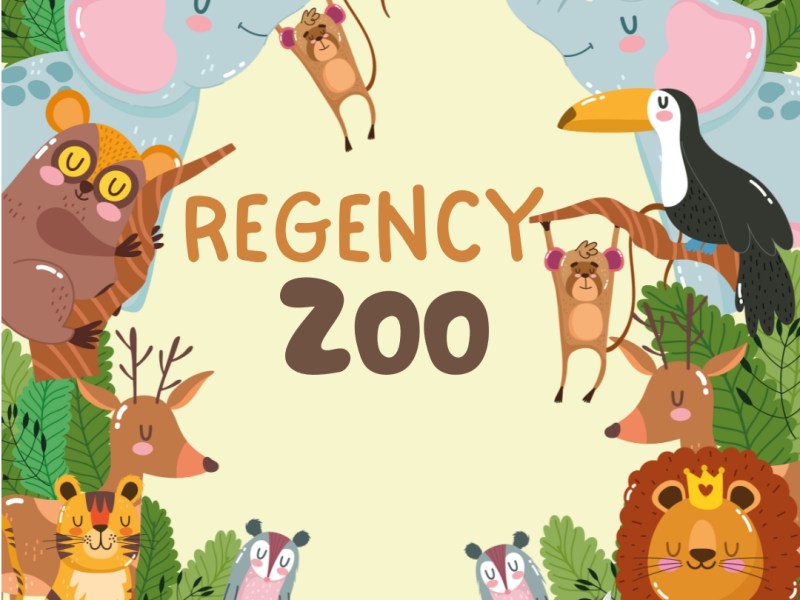 What was the zoo like in Regency England?