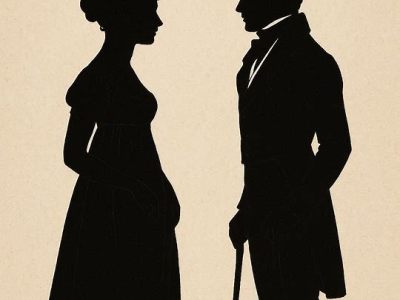 What is the meaning behind Regency fashion silhouettes?